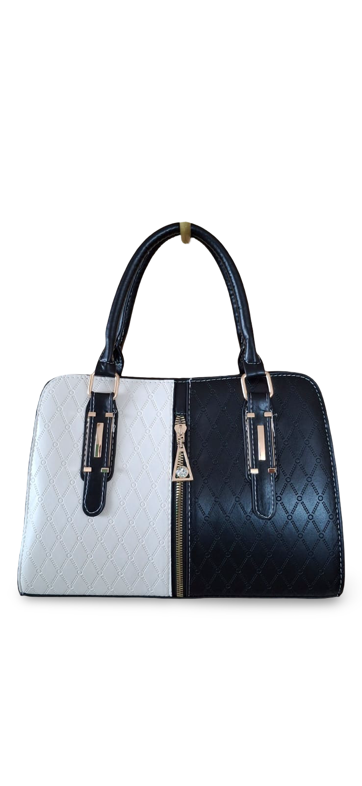 Two tone handbag