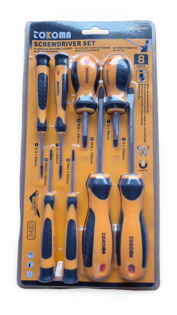 8 peice tool set