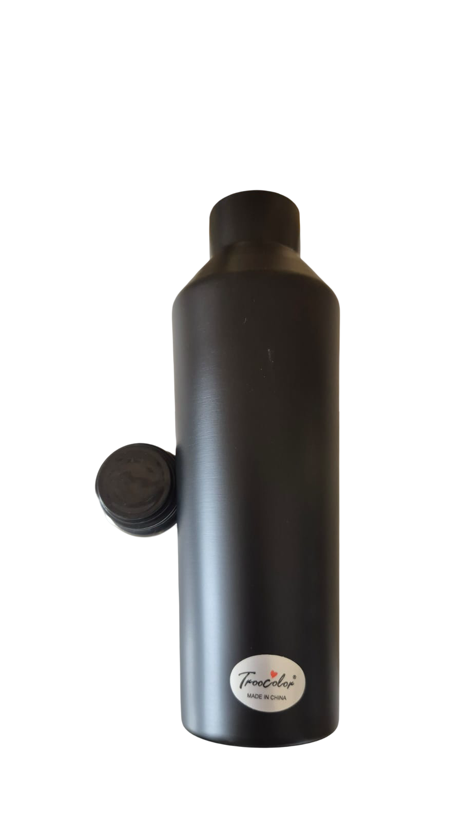 Black flask solid color