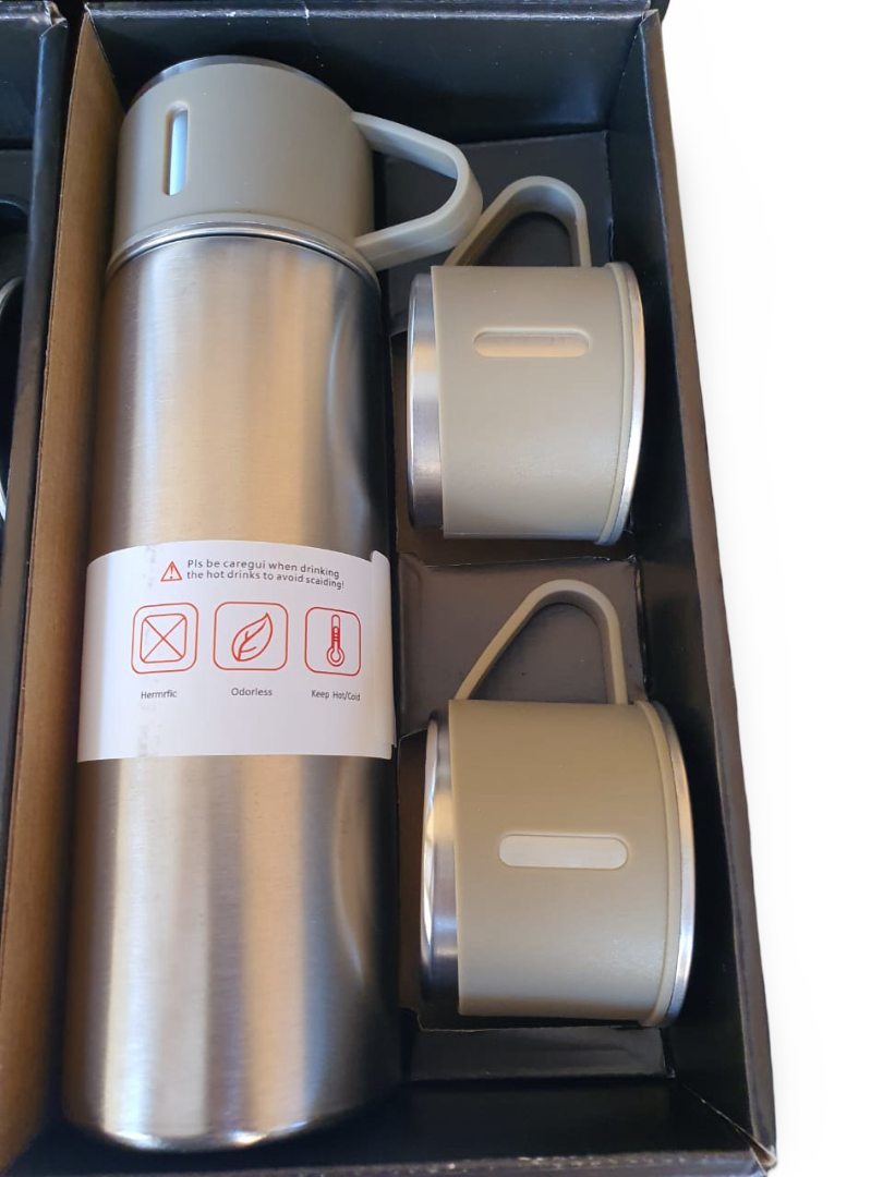 Flask set Silver