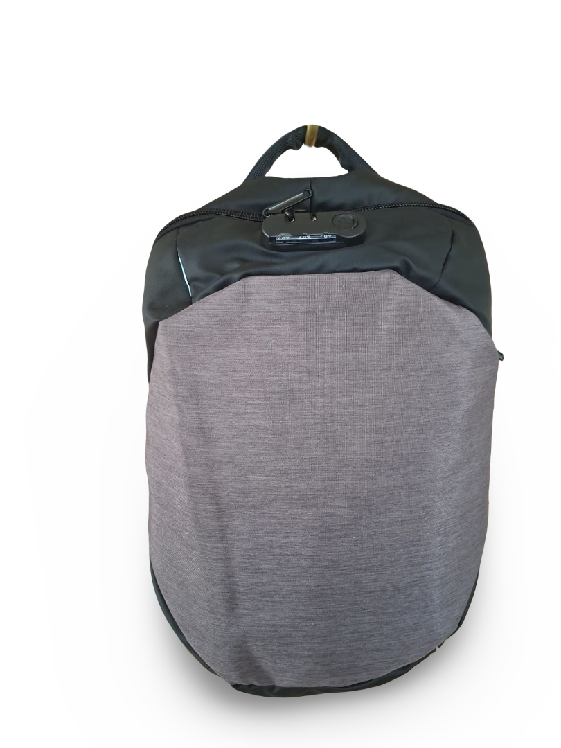 Grey laptop backpack #36